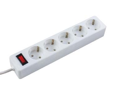 Изображение Сетевой фильтр Космос FKsm-5m-5g(W) 5 м, белый