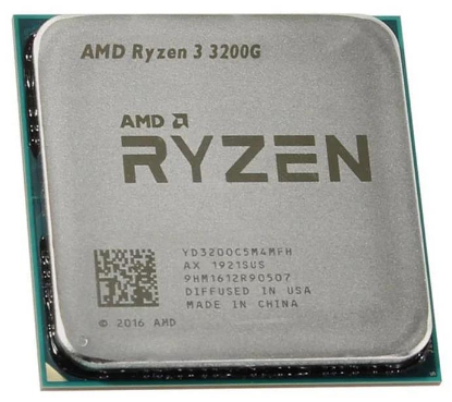 Изображение Процессор AMD Ryzen 3 3200G (3600 МГц, AM4) (OEM)