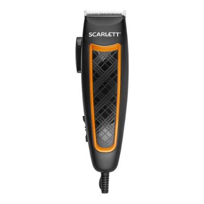 Изображение Машинка для стрижки головы Scarlett SC-HC63C18, оранжевый, черный