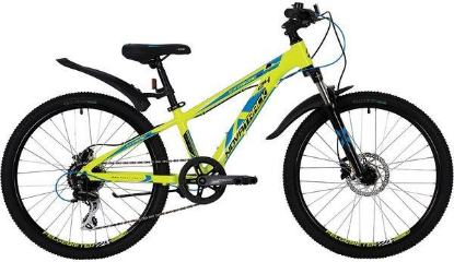 Изображение Велосипед Novatrack Extreme 24" (139734) (зеленый/24 "/11.0 ")-2020 года 24AHD.EXTREMEHD.11GN20