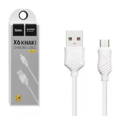 Изображение Кабель соединительный Hoco  X52   USB 2.0 A Micro USB 2.0 B белый 1 м