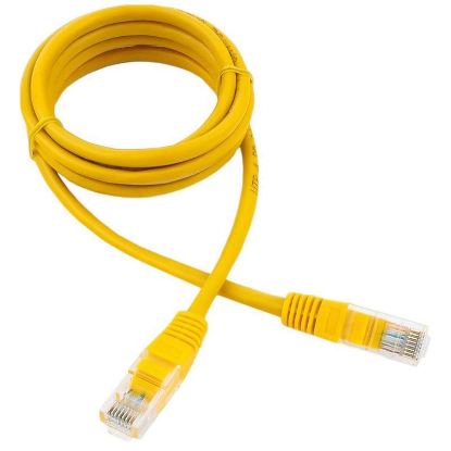 Изображение Патч-корд Cablexpert PP10-2M/Y (2 м,UTP,5e,желтый)