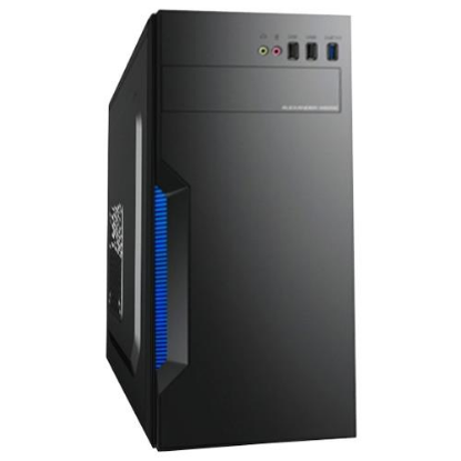 Изображение Корпус ExeGate XP-333U (mATX, ATX, черный, 450 Вт)/()