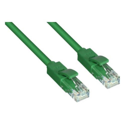 Изображение Патч-корд Greenconnect GCR-LNC05-10.0m (10 м,UTP,5e,зеленый)