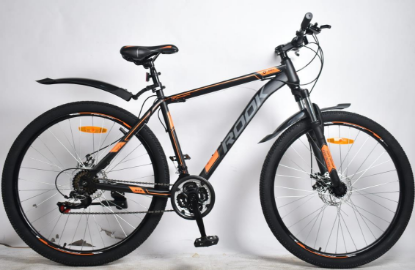 Изображение Велосипед Rook MS270D (черный, оранжевый/27.5 "/)- MS270D-BK/OG