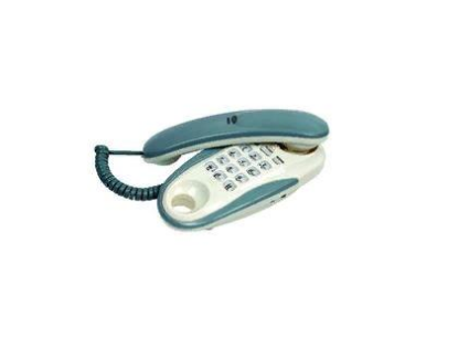 Изображение Проводной телефон Вектор ВЕКТОР 603/01 BLUE,голубой, белый