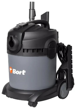 Изображение Строительный пылесос Bort BAX-1520 Smart Clean (1400 Вт , контейнер, автоматическая очистка)