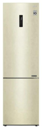Изображение Холодильник LG GA-B509CESL бежевый (A+,325 кВтч/год)