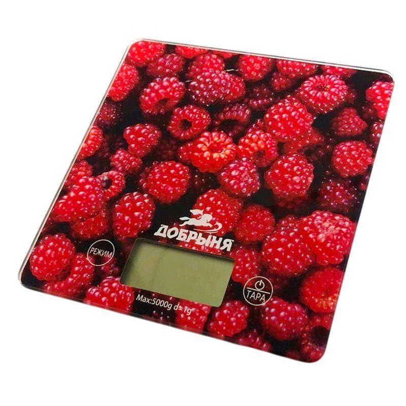 Изображение Весы кухонные Добрыня DO-3015A (красный)