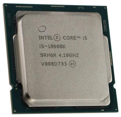 Изображение Процессор Intel i5-10600K (4100 МГц, LGA1200) (OEM)