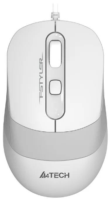 Изображение Мышь A4Tech Fstyler FM10 серый, белый