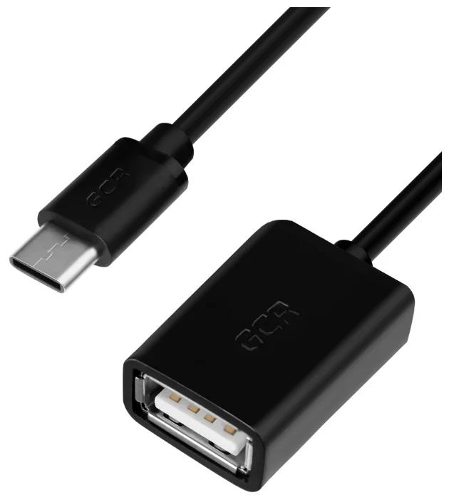 Изображение Переходник Greenconnect GCR-UCO1AF-BB2S USB 3.0 C USB 2.0 A черный 0,5 м
