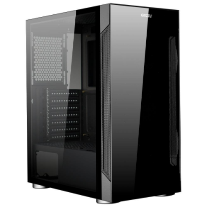 Изображение Корпус Ginzzu CL190 (mATX, ATX, черный, без БП)/()