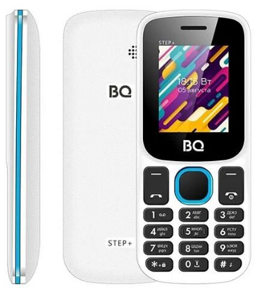 Изображение Мобильный телефон BQ 1848 Step+,синий, белый