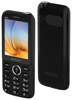 Изображение Мобильный телефон MAXVI K18,коричневый