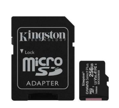 Изображение Карта памяти Kingston MicroSDXC Class 10 256 Гб адаптер на SD SDCS2/256GB