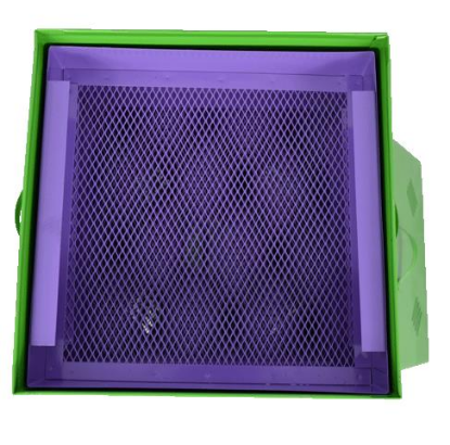 Изображение Сушилка для овощей УЗБИ Сухофрукт В01 (поддонов 4 шт, 450 Вт , фиолетовый, зеленый)