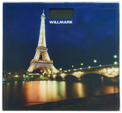 Изображение Весы Willmark WBS-1811D PARIS,синий, желтый