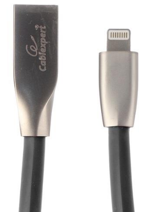 Изображение Кабель соединительный Cablexpert CC-G-APUSB01Bk-1.8M USB 2.0 A Lightning 8P черный 1,8 м