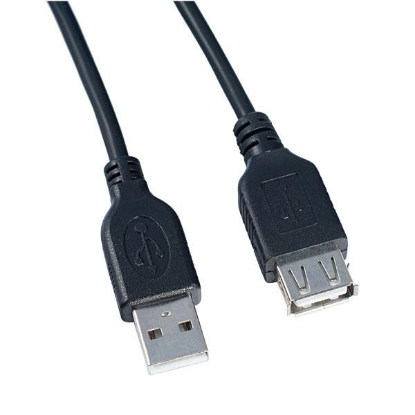 Изображение Кабель удлинительный Perfeo U4505 USB 2.0 A USB 2.0 A черный 5 м