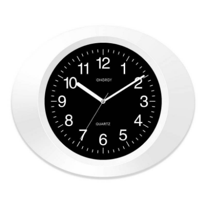 Изображение Настенные часы Energy ЕС-05 белый, черный