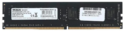 Изображение Оперативная память 8 GB DDR4 AMD R748G2400U2S-UO (19200 МБ/с, 2400 МГц, CL16)