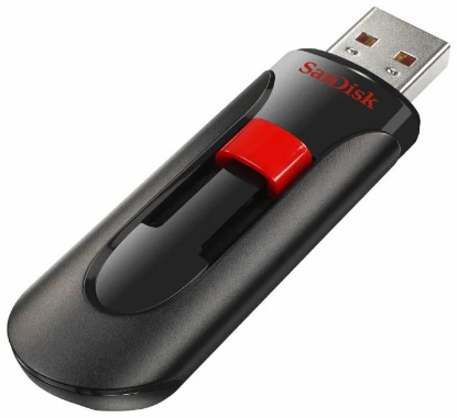 Изображение USB flash SanDisk Cruzer Glide,(USB 2.0/256 Гб)-черный (SDCZ60-256G-B35)