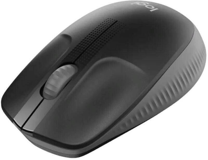 Изображение Мышь Logitech M190 Charcoal серый, черный