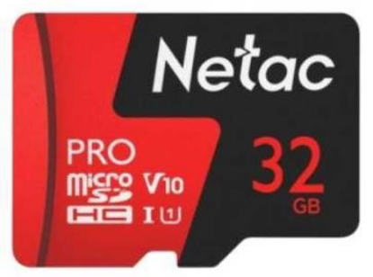 Изображение Карта памяти NETAC MicroSDHC Class 10 32 Гб  NT02P500PRO-032G-S