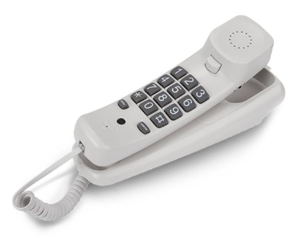 Изображение Проводной телефон teXet TX-219,серый