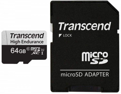 Изображение Карта памяти Transcend MicroSDXC Class 10 64 Гб адаптер на SD TS64GUSD350V