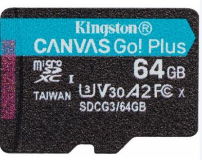 Изображение Карта памяти Kingston MicroSDXC Class 10 64 Гб  SDCG3/64GBSP