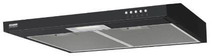 Изображение Вытяжка Krona Jessica slim 600 black PB
