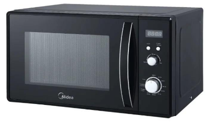 Изображение Микроволновая печь Midea AM823AM9-B (800 Вт  23 л    черный)