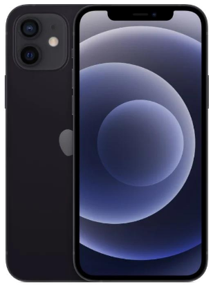 Изображение Смартфон Apple iPhone 12 (64 Гб/) черный