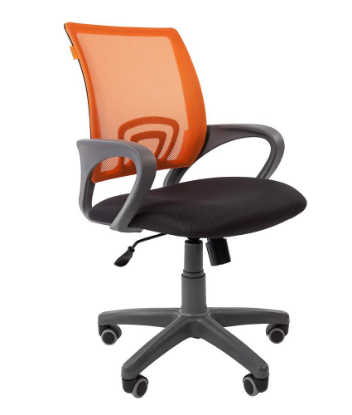 Изображение Компьютерное кресло Chairman 696 черный, оранжевый