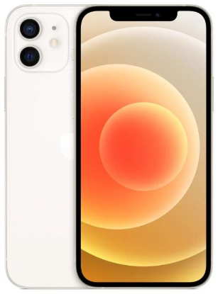 Изображение Смартфон Apple iPhone 12 (64 Гб/) белый