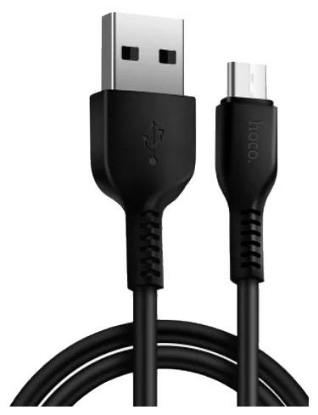 Изображение Кабель соединительный Hoco X20 Flash USB 2.0 A USB 3.0 C черный 2 м