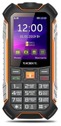 Изображение Мобильный телефон teXet TM-530R,черный