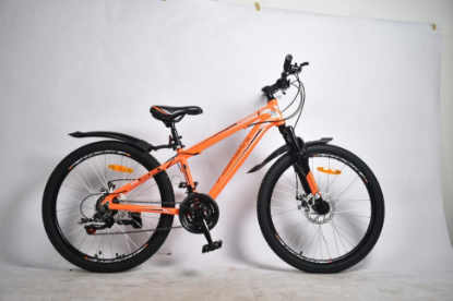 Изображение Велосипед Rook MА241D (серый, оранжевый/24 "/13.0 ")- MА241D-OG/GY