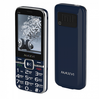 Изображение Мобильный телефон MAXVI P18,синий