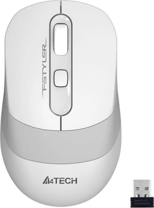 Изображение Мышь A4Tech FStyler FG10S серый, белый