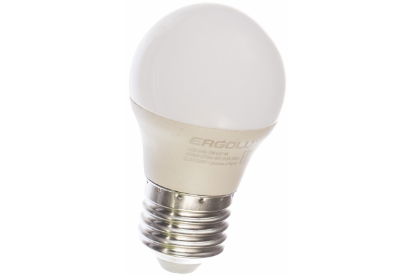 Изображение Лампа светодиодная Ergolux G45 Е27 4500K 7 Вт