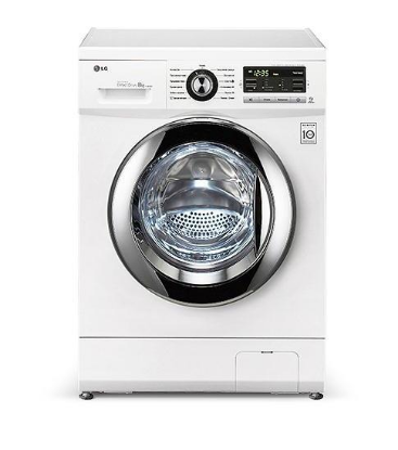 Изображение Стиральная машина LG F1096TD3, белый (фронтальная, 8 кг, 1000 об/мин )