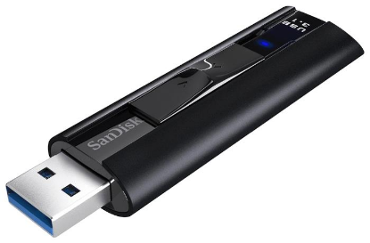 Изображение USB flash SanDisk Extreme PRO,(USB 3.1 Type-C/256 Гб)-черный (SDCZ880-256G-G46)