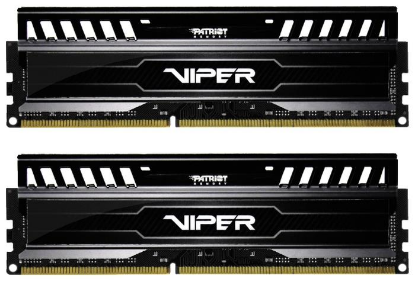 Изображение Оперативная память 2х8 GB DDR3 Patriot Memory VIPER 3 PV316G160C0K (12800 МБ/с, 1600 МГц, CL10)