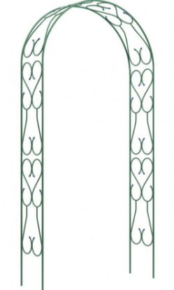Изображение Опора для цветов RUSSIA арка "Узорная широкая" 69125