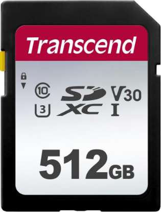 Изображение Карта памяти Transcend SDXC Class 10 512 Гб  TS512GSDC300S