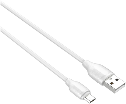 Изображение Кабель соединительный Ldnio LS372 USB 2.0 A Micro USB 2.0 B белый 2 м