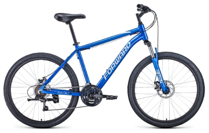Изображение Велосипед Forward HARDI 26 2.1 disc (синий, бежевый/26 "/18.0 ")-2021 года RBKW1M66Q015